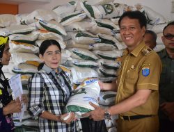 Sebanyak 51.069 KPM di OKI Terima Bansos Beras 10 Kg selama 6 Bulan