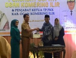 Pj. Bupati OKI Terima Memori Jabatan dari Bupati dan Wakil Bupati OKI Periode 2019-2024
