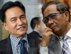 Mahfud dan Yusril Beda Pandang Masalah Hak Angket Pemilu