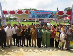 Operasi Pasar, Di Makodim 0402/OKI, Warga Bisa Tebus Murah Beras dan Minyak Rp 65.000