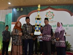 Lempuing Jaya Juara Umum MTQ XXX Kabupaten OKI