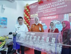 Bupati Ogan Ilir Panca Wijaya Hadir dan Mengundi Langsung Hadiah Undian Grand Prize Tabungan Pesirah