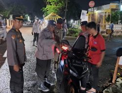 Kapolsek Sukatani Adakan Operasi Kejahatan Jalanan dan Patroli Biru di Titik Rawan Kejahatan