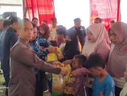 Jelang Ramadhan, Pemkab OKI bersama Kejari Gelar Operasi Pasar Murah
