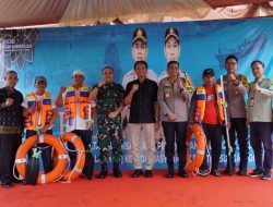 Pesan Bupati Dan Kapolres OKI, Utamakan Selamat, Wajib Gunakan Life Pesan Jacket Sebelum Naik Speedboat