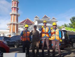 PLN ULP Kayu Agung Siap Menjamin Kehandalan Jaringan bagi yang melaksanakan Sholat IED dan kenyamanan Para Pemudik