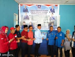 Dihari Ultah ke 50, H Askolani Ambil Formulir Calon Bupati di PDIP, Golkar dan PAN