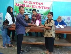 Guna Atasi Kesehatan Gizi Pada Anak Usia Dini, Desa Tanjung Menang Adakan Rembuk Stunting Tahun 2024