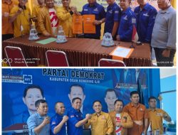 Saling Ambil Formulir Bacalon Bupati Wakil Bupati, Demokrat – Hanura, Siap Berkoalisi, Ini Keinginan Masyarakat OKI