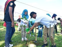 Pj Bupati OKI Pimpin Penanaman Pohon Peringati Hari Lingkungan Hidup Sedunia