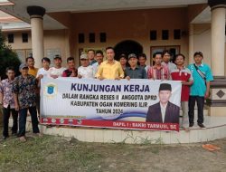 Laksanakan Reses, Wakil Ketua DPRD OKI Ini, Siap Perjuangkan Aspirasi Masyarakat Buluh Cawang