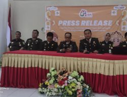 Press Release Dalam Rangka Hari Bhakti Adhiyaksa Ke 64 Tahun 2024, Capaian Kinerja Kejari OKI Memuaskan