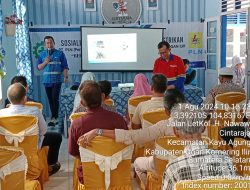 PLN ULP Kayu Agung Laksanakan Giat Sosialisasi, Edukasi Tentang K3L Ketenagalistrikan Bagi Masyarakat