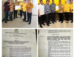 Pasangan ASTA, Resmi Terima Surat Keputusan dan Penetapan Sebagai Calon Bupati dan Wakil Bupati Banyuasin Dari Golkar