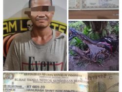Unit Reskrim Polsek Sungsang Mengamankan Pelaku Pencurian Sparepart Motor yang Terparkir