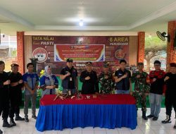 Lapas Banyuasin Gelar Apel dan Razia Bersama APH dalam Rangka Deteksi Dini Gangguan Kamtib