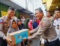HUT Lantas Ke-69, Korlantas Polri Bakti Sosial di Jembatan Lima Tambora