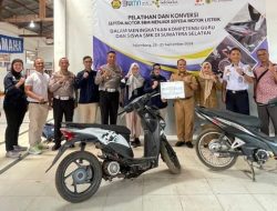 Kepsek SMK N 7 Palembang Sebagai “Transformasi Energi, Pusri Adakan Pelatihan Konversi Motor BBM Jadi Listrik”