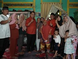Calon Bupati Banyuasin H Askolani SH MH, melaksanakan kampanye dialogis di Kecamatan Rambutan