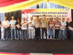 Kapolres Banyuasin Laksanakan Cooling System Untuk Memastikan Kondusifitas Di Kecamatan Muara Padang