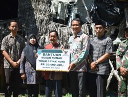 Baznas OKI Pugar Gubuk Reyot Kakek Amrin