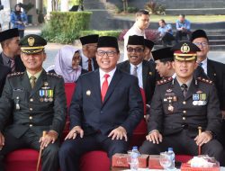 Kapolres Banyuasin Mengikuti Upacara Peringatan Hari Sumpah Pemuda Ke 96