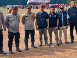 Polsek Pangkalan Balai Amankan Kampanye Paslon Bupati Nomor Urut 01 Askolani – Netta Indian (Asta)