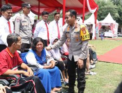 Kapolda Sumsel, Irjen Pol Andi Rian R Djajadi SIk MH Kunker Di Polres Prabumulih