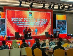 Amankan Debat Publik Ke 3 Paslon Bupati dan Wakil Bupati Banyuasin, Polres Banyuasin Kerahkan Ratusan Personel