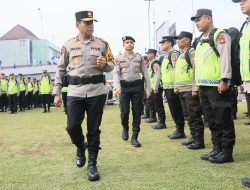 Kapolda Sumsel Apelkan 1471 Personel Persiapan Pengamanan Pengawalan Tahap Pungut dan Hitung Suara