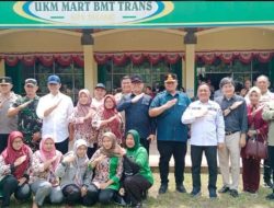 Pengamanan Kunker Menteri Transmigrasi RI di kecamatan Tanjung Lago oleh Polres Banyuasin