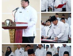 Sekda Banyuasin Erwin Ibrahim Nahkodai ICMI ORDA Banyuasin 2024-2029