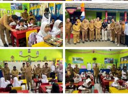 Pj. Bupati Banyuasin M. Farid Lauching Makan Sehat Gratis