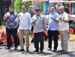 Bidik Swasembada Pangan, Kementan Kirim Ratusan Alsintan ke Kabupaten OKI