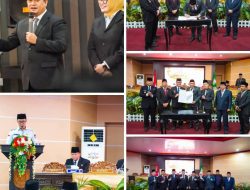 Rapat Paripurna Penetapan Bupati Dan Wakil Bupati Terpilih, Pj. Bupati Banyuasin: “Selamat Menjalankan Amanah”