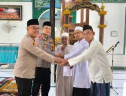 Kapolres Muba Safari Jumat di Masjid At-Taqwa, Berikan Hadiah Umroh untuk Marbot