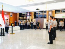 3 Komjen,10 Irjen,9 Brigjen 22 Pati Polri Naik Pangkat