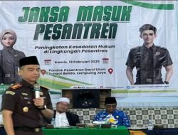 Kajari OKI Kunjungi Pesatren Darul Ulum Dalam Rangka, Program Jaksa Masuk Pesatren