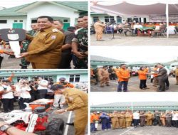 Tancap Gas, Bupati Banyuasin DR H Askolani SHMH Serahkan Sejumlah Alsintan Untuk Brigade Pangan