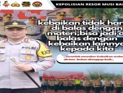 Kapolres Muba AKBP Listyono Dwi Nugroho, S.I.K., MH Digeser ke Wadirkrimsus Polda Sumsel