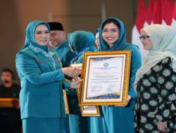 Ibu Tikha Alamsjah Panca Wijaya Resmi Dilantik Sebagai Ketua TP PKK, Ketua Tim Pembina Posyandu dan Ketua Dekranasda Kab. OI Masa Bakti 2025-2030