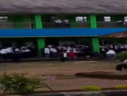 VIRAL !! Diduga Salah Satu Siswa SMAN 11 Palembang Alami Patah Hidung Usai Adu Jontos