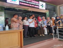Kunjungan Kerja Wamenkes dan ikut CKG di Puskesmas Kelapa Gading
