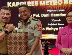 Pisah Sambut Kapolres Metro Bekasi Kota