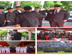 Pemkab Banyuasin Menggelar Upacara Peringatan Hari Otonomi Daerah