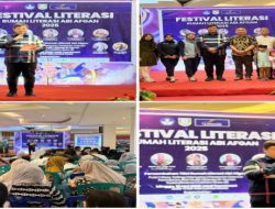 Meningkatkan minat baca, TBM rumah literasi Abi afgan gelar festival literasi.