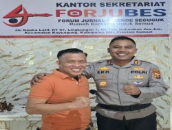 Kapolres OKI Sambangi Kantor Forjubes