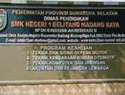 Diduga SMKN 1 Belitang Madang Raya Lakukan Pungli Uang Perpisahan Dan Pengambilan Ijazah Sekolah Sejumlah Rp. 300.000