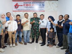 Bentuk Sinergitas, Dandim 0402/OKI Kunjungi Kantor Forjubes