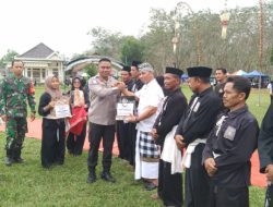 Kapolres OKI Hadiri Pendadaran PSHT